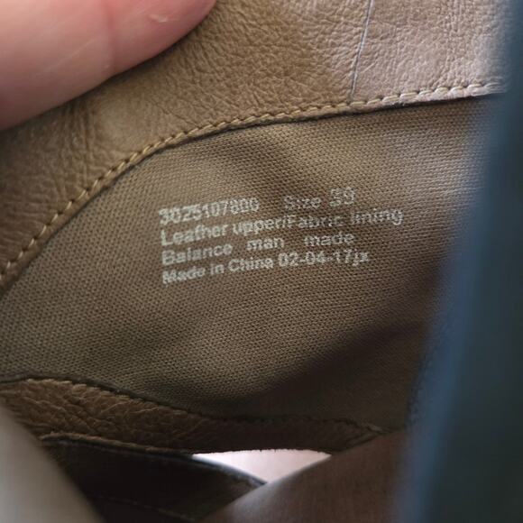 Dansko Black Nubuck Platform Heeled Cut Out Peep Toe Booties Shoes EUC 8.5-9 - Picture 10 of 12